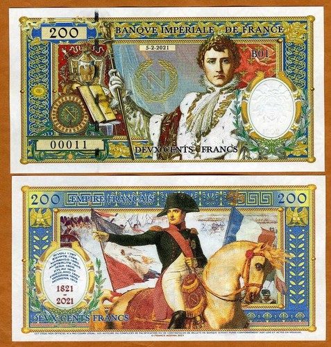 Impero francese 200 franchi - 200,