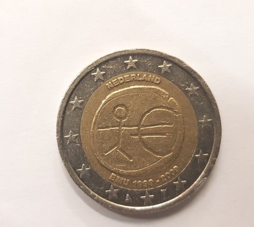 Moneta euro con omino - moneta,