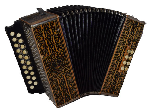 Melodeon hohner pokerwork 2915 - hohner,