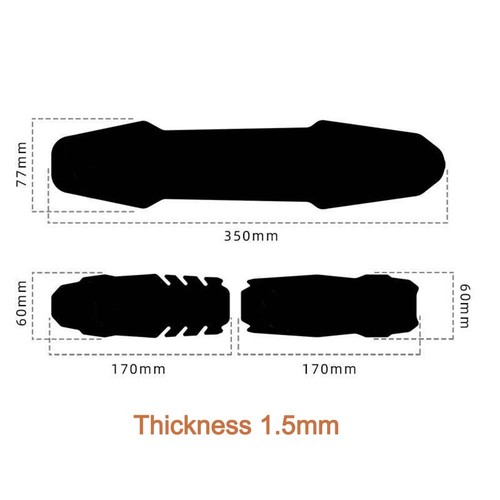 Adesivo protezione telaio - , bici