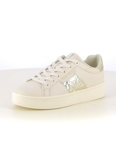 Sneakers stringate donna beige
