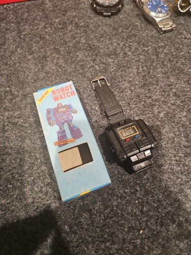 1983 robot watch rare - robot, vintage