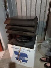 Aspiratore elettrico per fumi a base quadra.