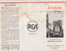 Pubblicità RCA Radiola The