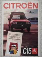 Brochure Citroen C15E Super