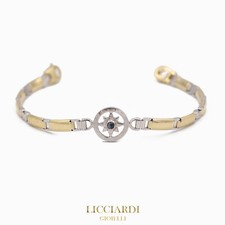 Bracciale uomo semi rigido con