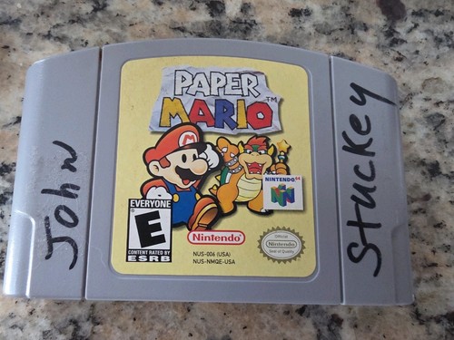 Paper mario nintendo - (nintendo, 64