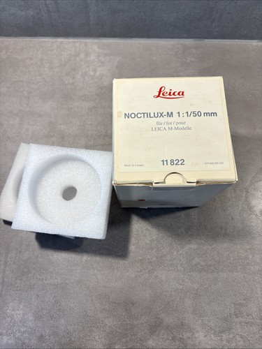 Leica noctilux 50 mm - noctilux-m, 1:1/50