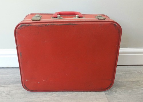 Valigia rossa vintage anni - , 60