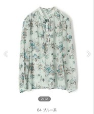 Blusa cravatta fiocco fiori