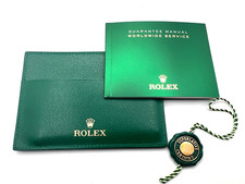 ROLEX Green Tag Pass Case