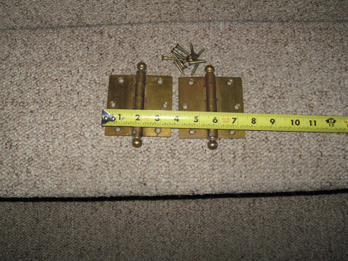 Cerniera porta ottone