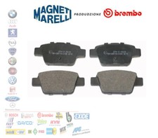 PASTIGLIE FRENO POSTERIORI