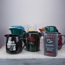 lotto di brocche - caraffe whisky brandy vintage