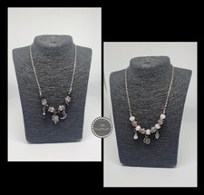 Collana catenina argentata con