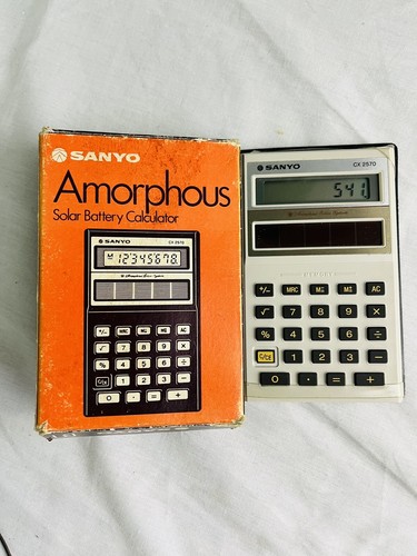 Sanyo 2570 calcolatrice di - cx,
