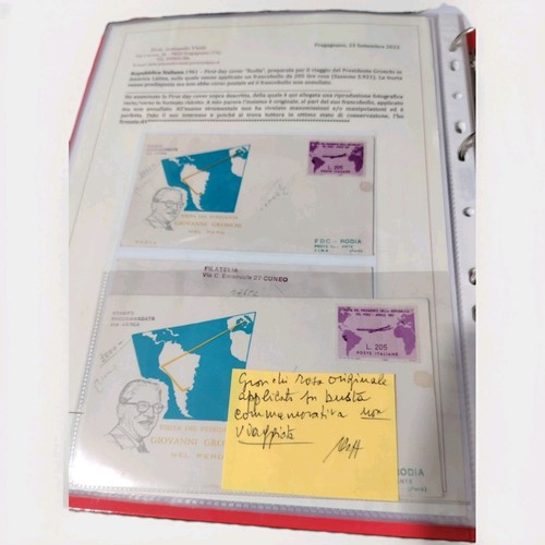 Fdc gronchi rosa - fdc,