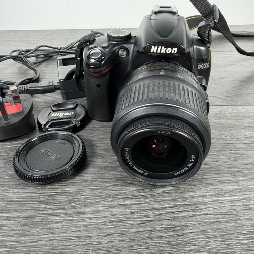 Nikon d5000 fotocamera reflex - fotocamera,
