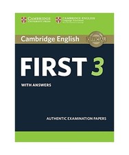 Cambridge English First 3
