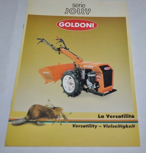 Brochure depliant trattore