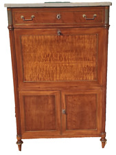SECRETAIRE RIBALTA SCRITTOIO NAPOLEONE III 1850 MOGANO RESTAURATO H 146 L 94 P39
