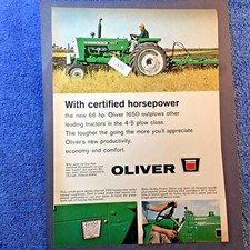 Trattore Oliver 1650 1965