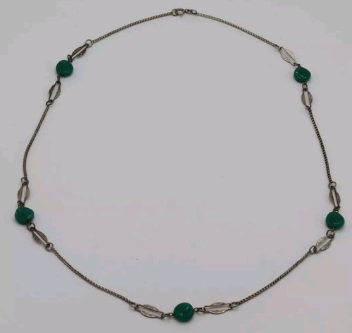 Collana bachelite argento - collana,