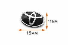 Toyota emblema chiave auto - 1x,