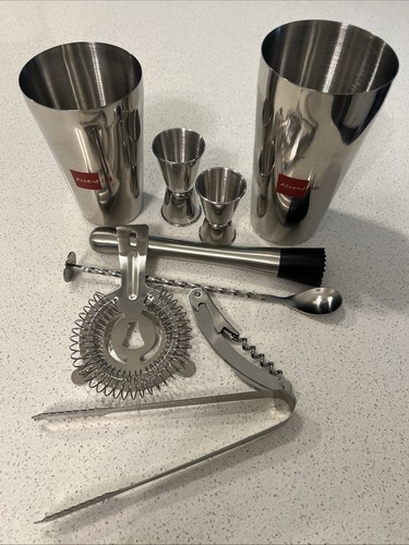 Set bartending acciaio - da,