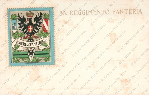 Reggimento fanteria - 58°,