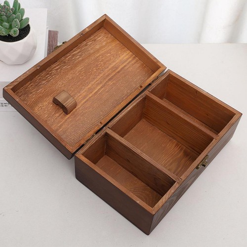 Scatola cucire legno con - scatola,