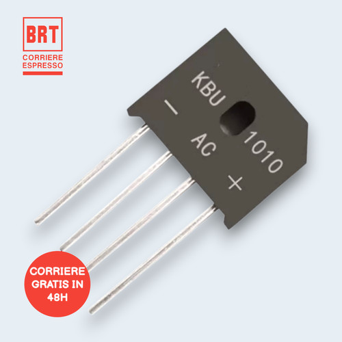 Kbu1010 diodo raddrizzatore - raddrizzatore, a