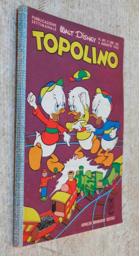 Topolino libretto 401 del - libretto, n.401