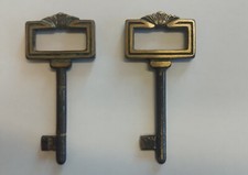 2 Chiavi in ottone vintage