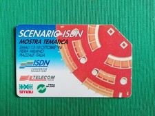 SCHEDA TELEFONICA TELECOM ITALIA  del 30.06.96 da L.5000 Mostra Tematica SMAU