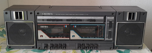 Radio cassette stereo crown - cassette,