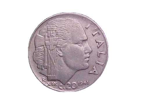 1941 italy centesimi km - italy, 20