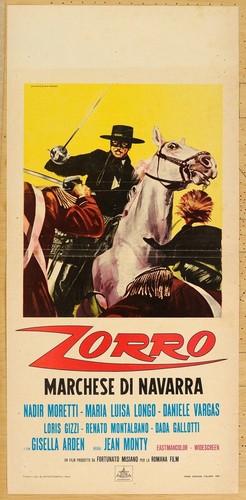 Locandina zorro marchese di - marchese,