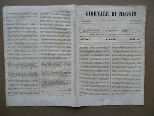 Giornale reggio giugno - giornale,