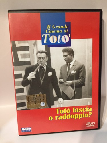Toto lascia raddoppia dvd - toto’, o