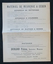 Vecchia pubblicità DURAND