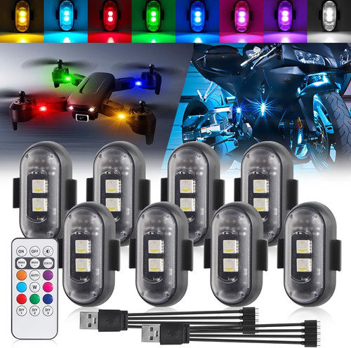 Luci stroboscopiche led senza - luci,