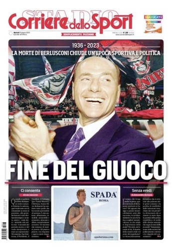 Corriere dello sport fine del - corriere,