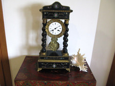 PENDOLA OROLOGIO A PENDOLO D'APPOGGIO "PARIGINA PORTIQUE" FRANCIA FINE 800 SUPER