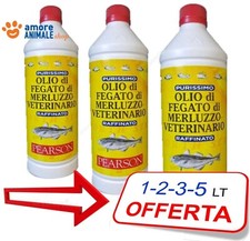 Pearson - Purissimo Olio Di Fegato di Merluzzo 1 LT - Per Uso Veterinario