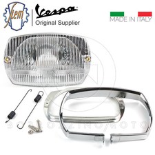 SIEM FARO VESPA 50 SPECIAL KIT COMPLETO CORNICE MOLLA GHIERA FANALE ANTERIORE