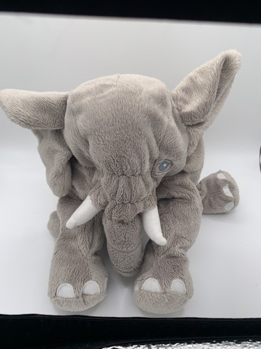 Ikea elephant plush grey - elephant, 12”