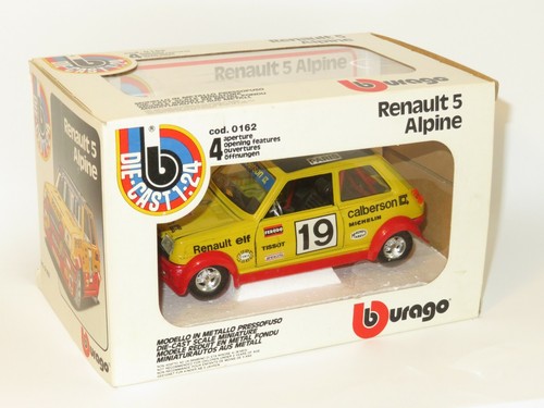 Originale burago renault - 1/24,