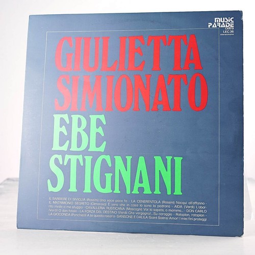 Giulietta simionato lp 33 - simionato,