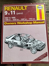Renault 9 And 11 , Workshop